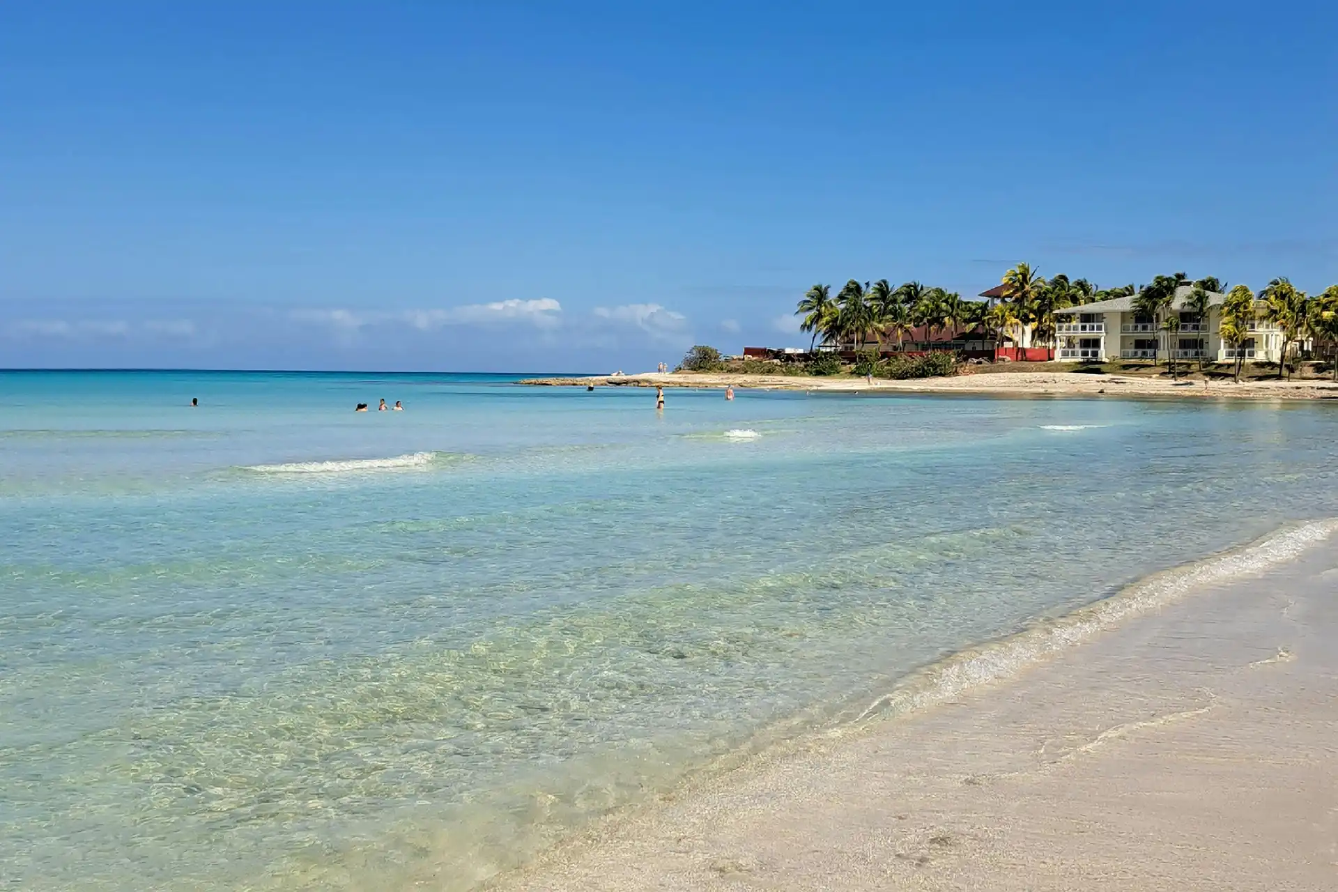 Varadero Beach - bautiful beach with white sand and calmed crystal clear blue waters